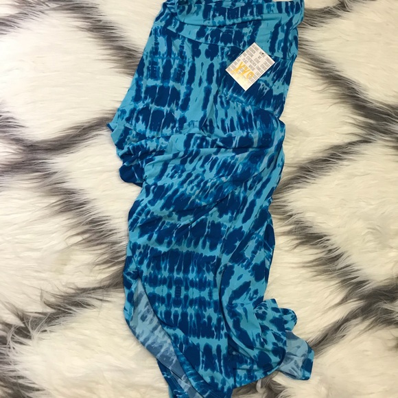 Lularoe blue maxi skirt - Picture 4 of 4